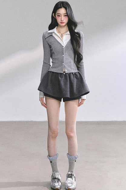 Autumn Striped Polo Shirt