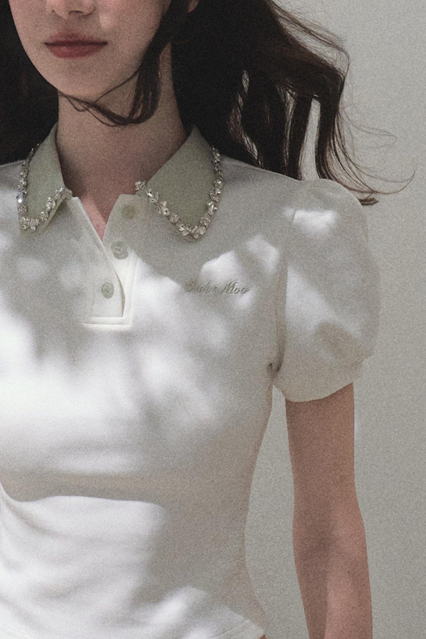 Sunset Diamond Polo Tee