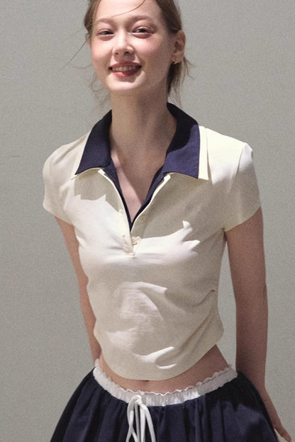 Vintage Lace Poncho Polo Skirt Set-Up