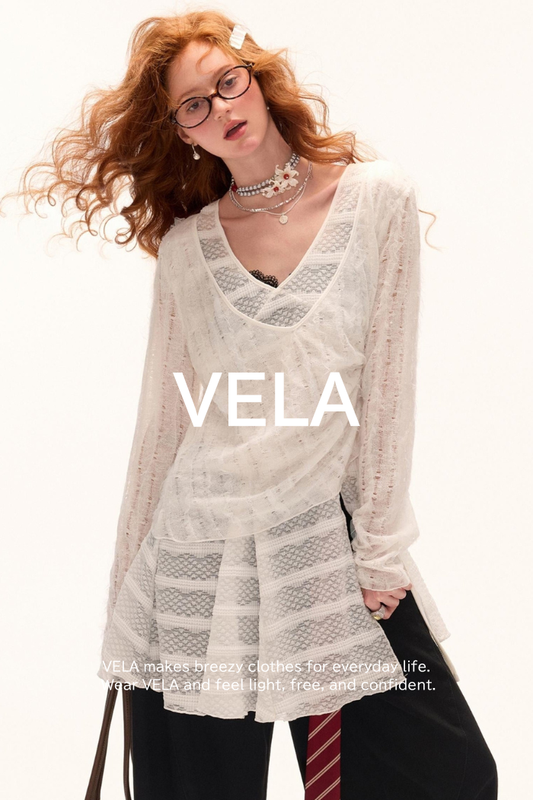 Autumn White Long-Sleeved Blouse Top