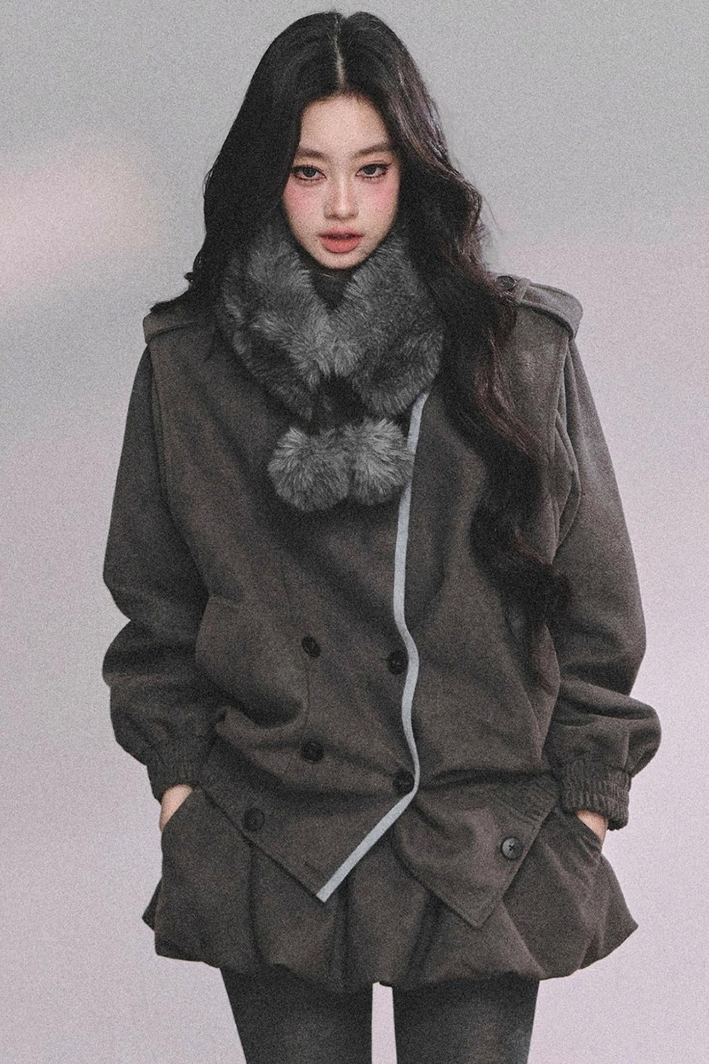 French Autumn Blazer Suit Set-Up