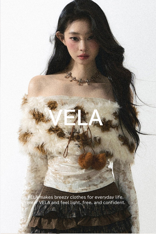 Korean One Shoulder Cropped Knit Top