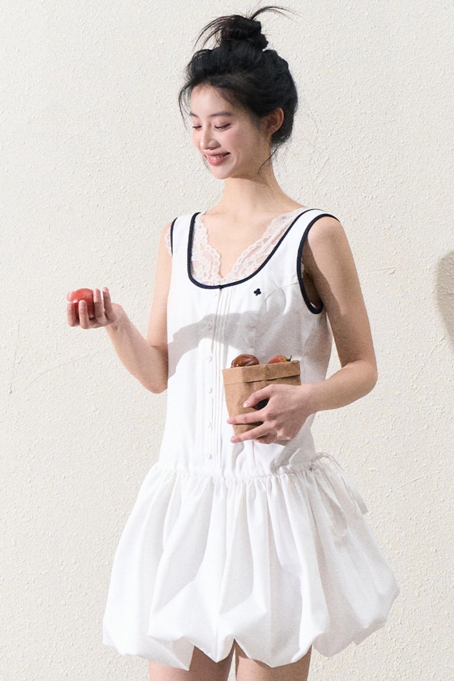 Sporty Chic Bud Skirt Dress