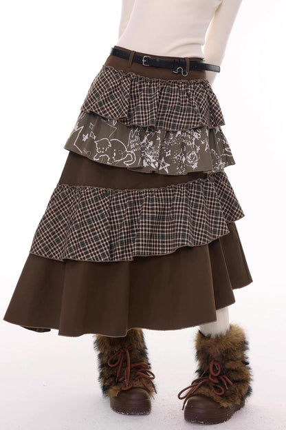 秋冬季高腰显瘦裙