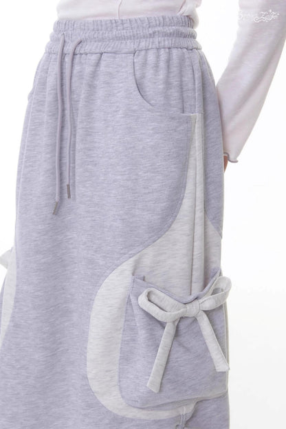 Autumn Design High Waist Skirt