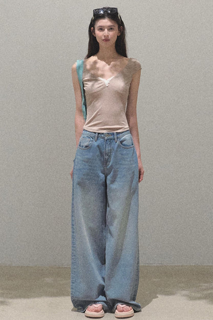 Whispering V-Neck Tee