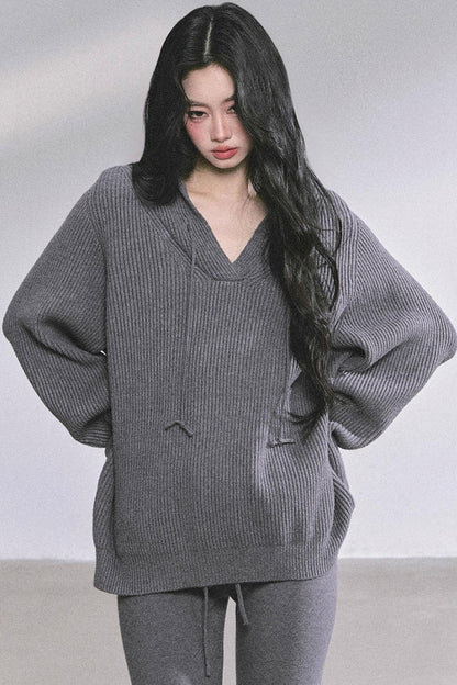 Lazy Style Knitted Suit Set-Up