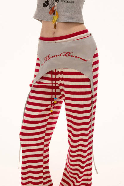 Summer Pink Wide Leg Pants