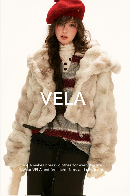 Ball Fluff Loose Wool Coat