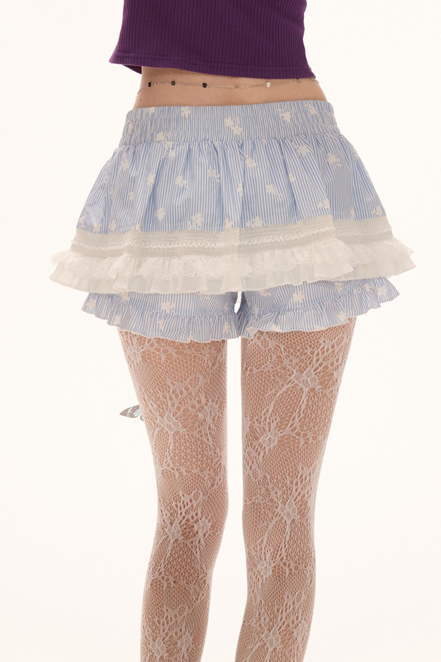 Summer Floral Bustier Skirt