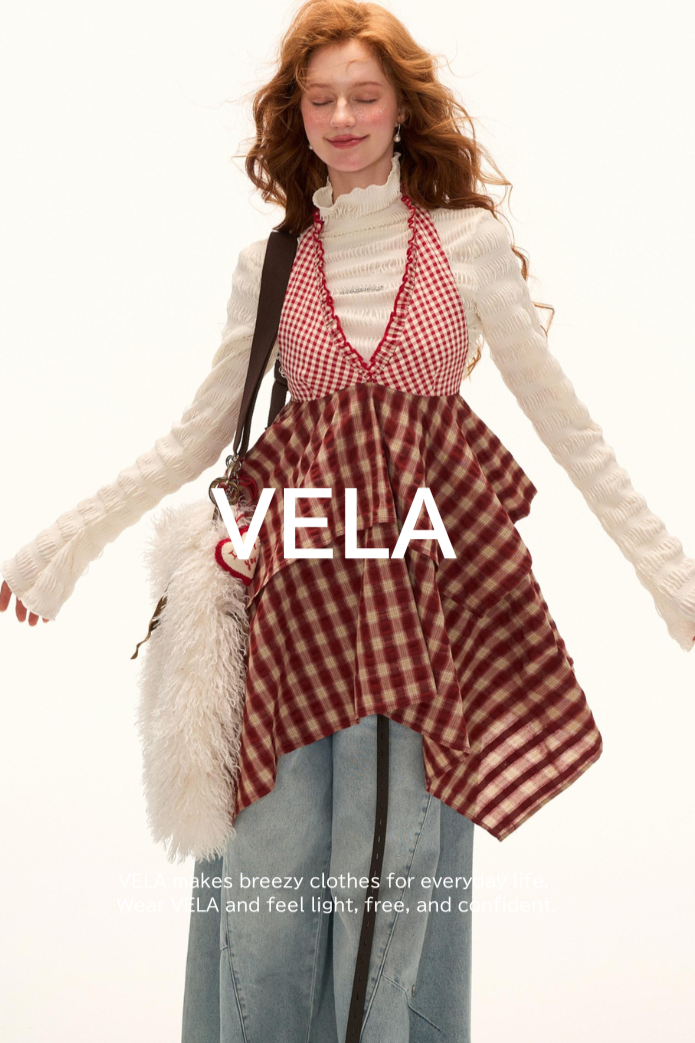 Red Layered Spice Girl Top