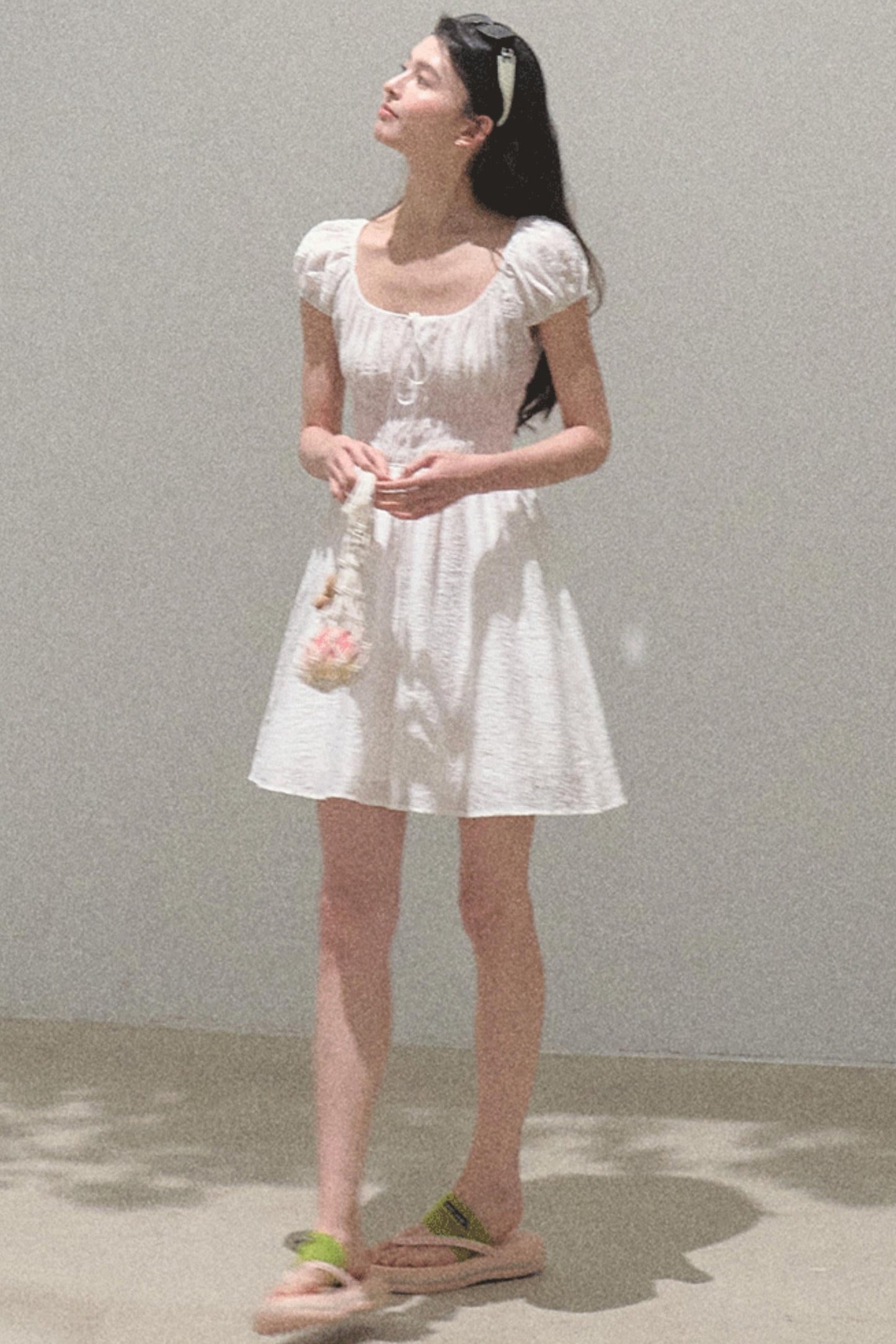 Blissful Tomato Leaf Dress