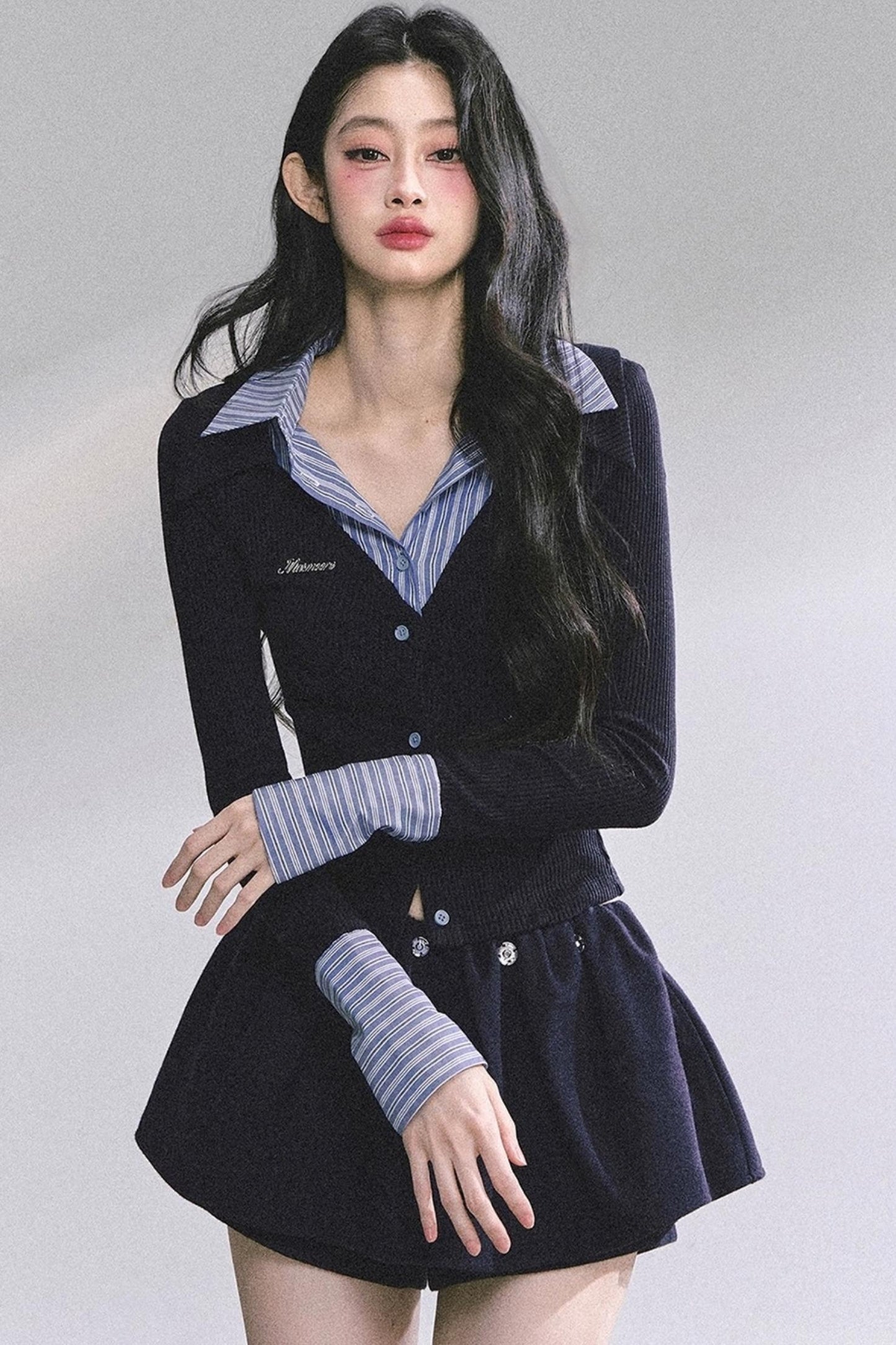 Autumn Striped Polo Shirt