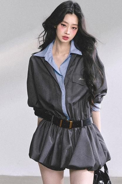 Autumn Bud Slim Dress Set-Up