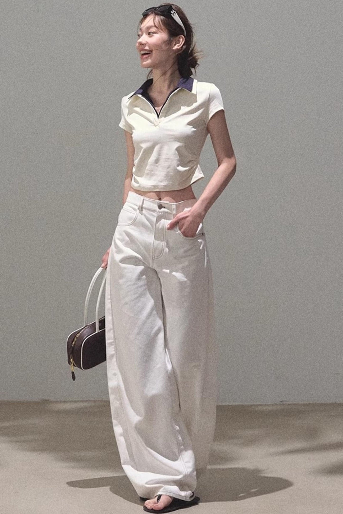 Vintage Lace Poncho Polo Skirt Set-Up