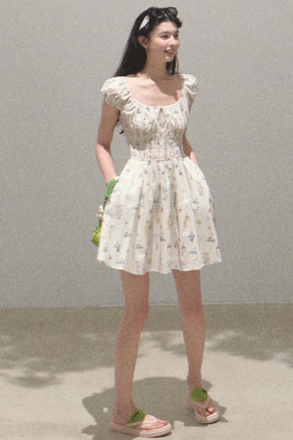 Blissful Tomato Leaf Dress