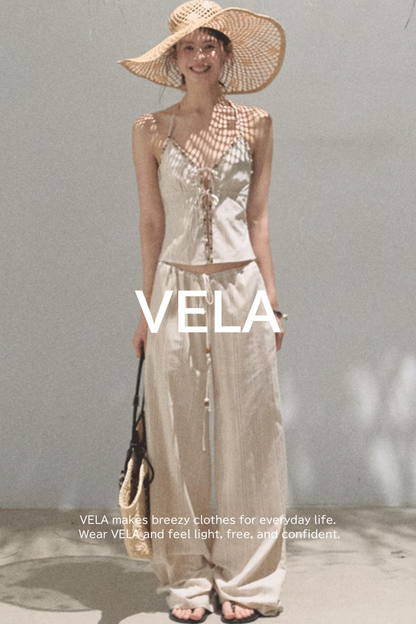 Amber Striped Pants Set-Up