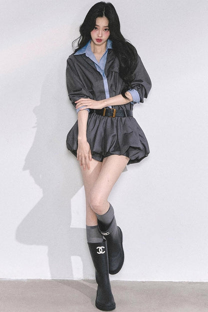 Autumn Bud Slim Dress Set-Up