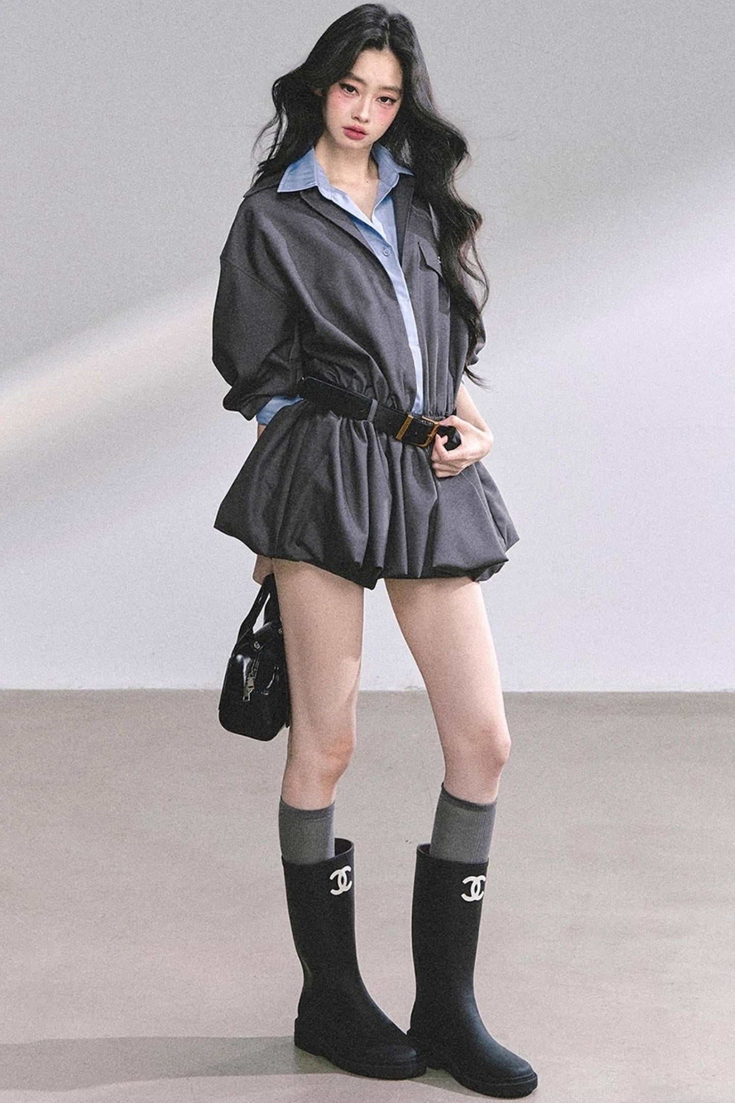 Autumn Bud Slim Dress Set-Up