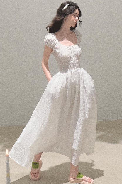 Blissful Tomato Leaf Dress