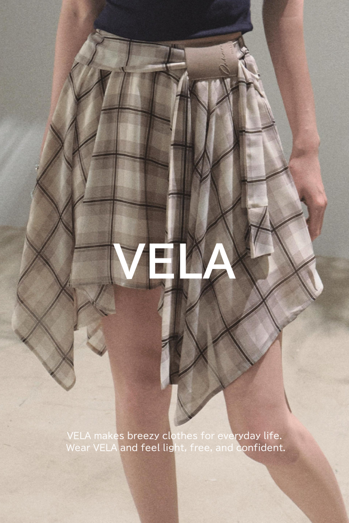 Love Ripple Plaid Skirt