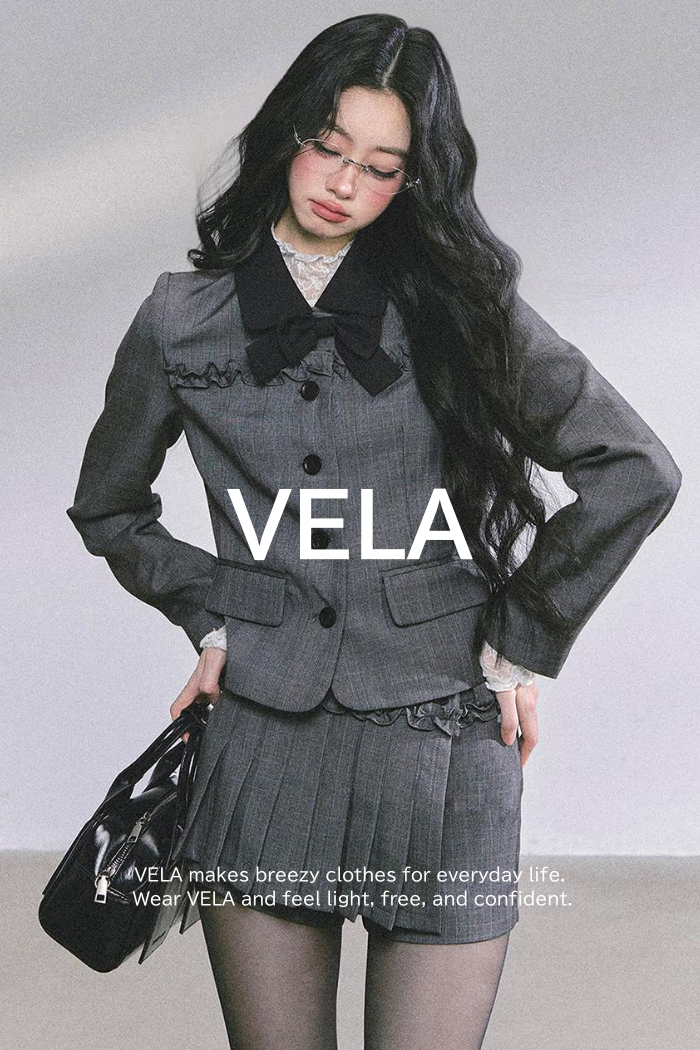 French Pleated Short Skirt Set-Up