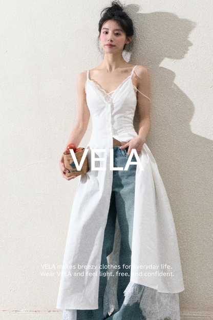 Elegant Waist Slip Dress