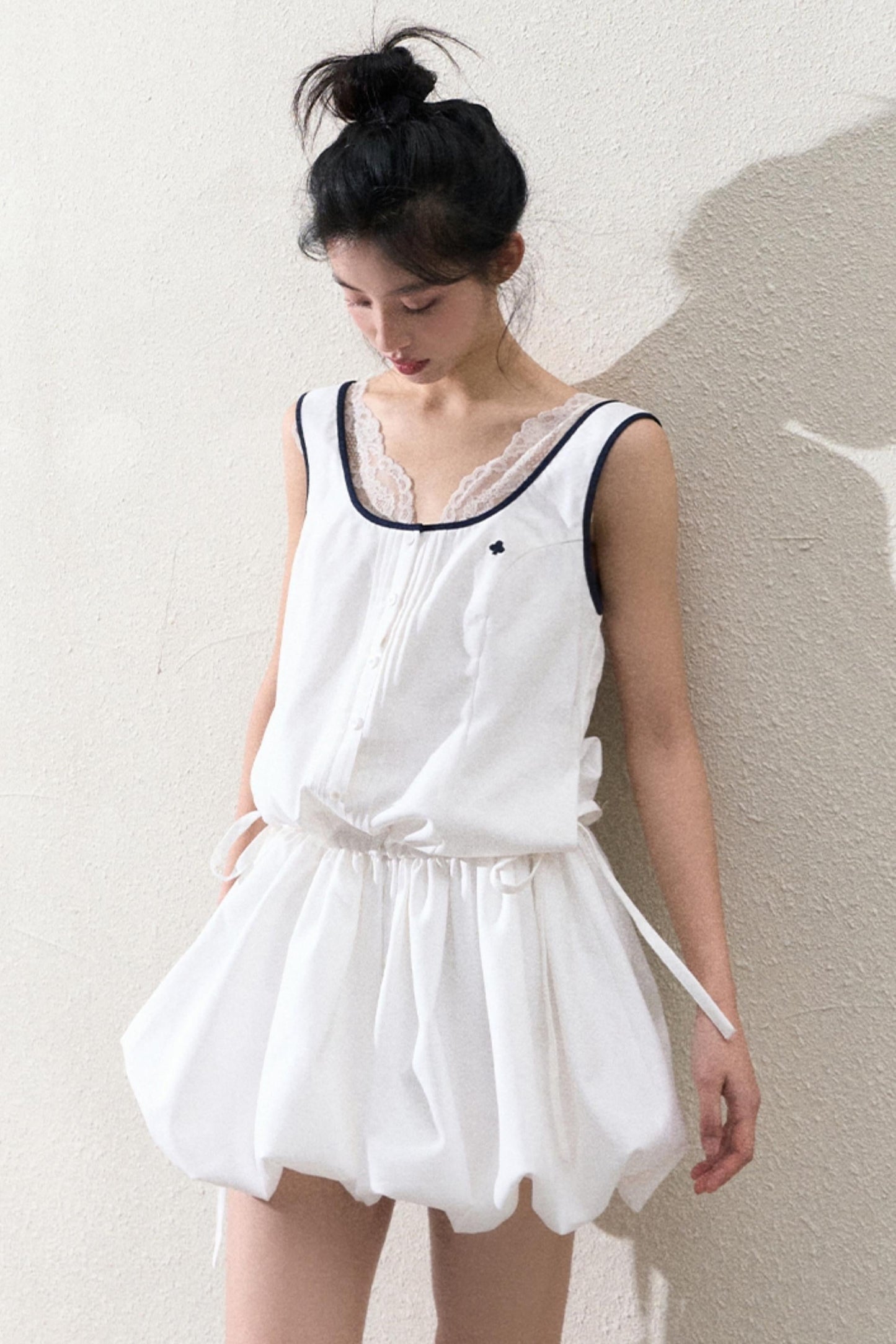 Sporty Chic Bud Skirt Dress