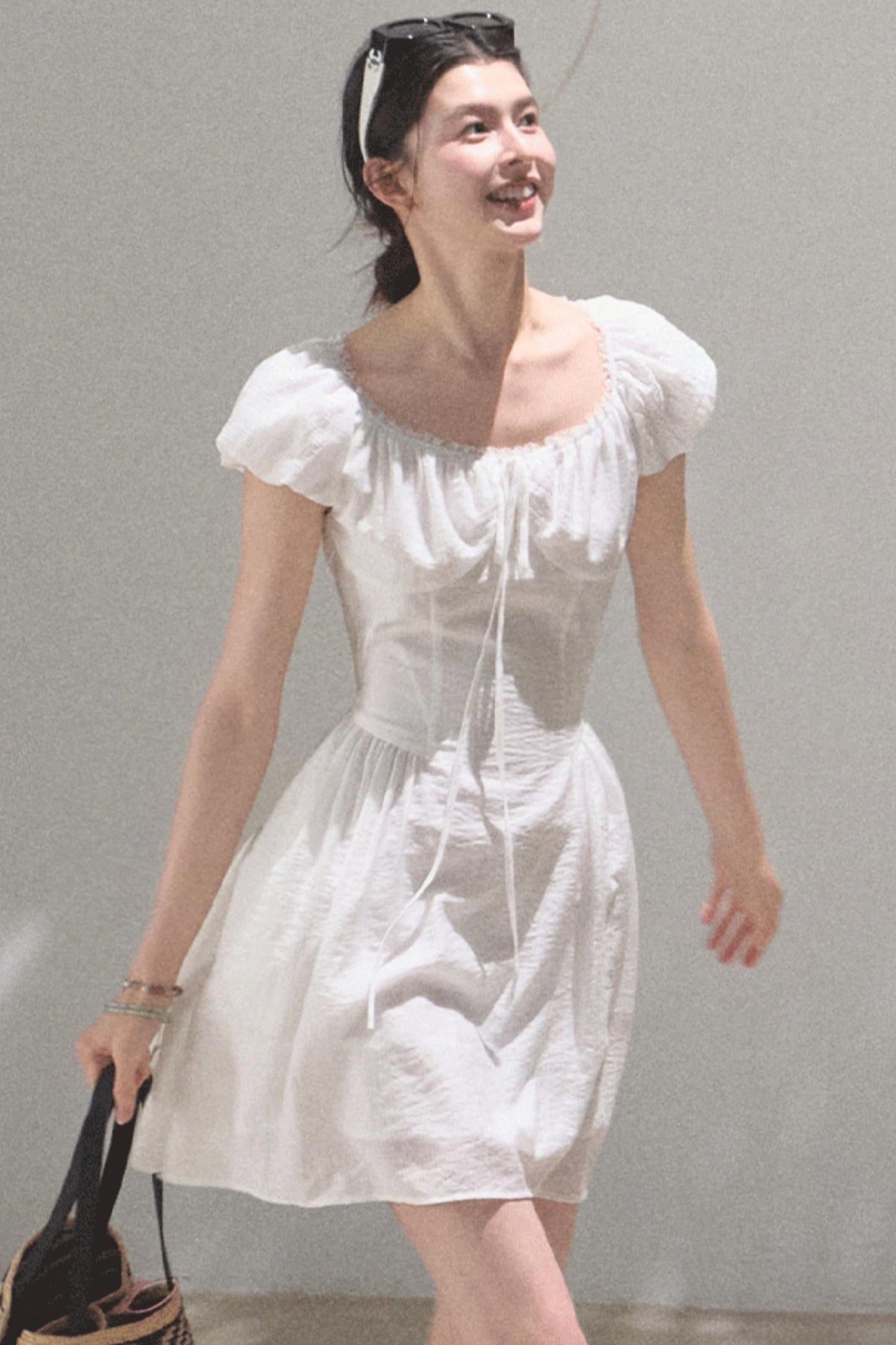 Radiant Cotton Dress