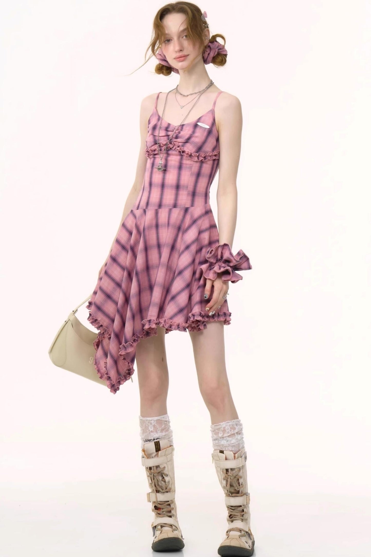 Summer Chic Plaid Dress