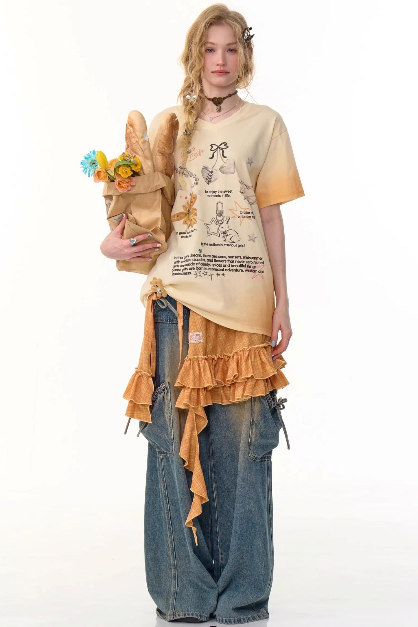 Irregular Pleated Lace Dress