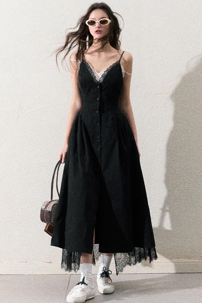 Elegant Waist Slip Dress