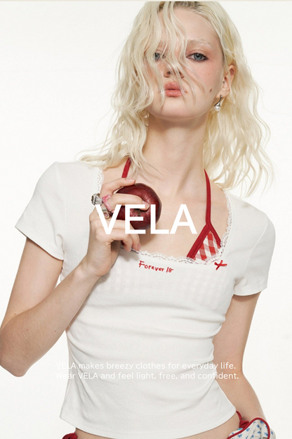 Slim CropTop With Chest Pad Set-Up