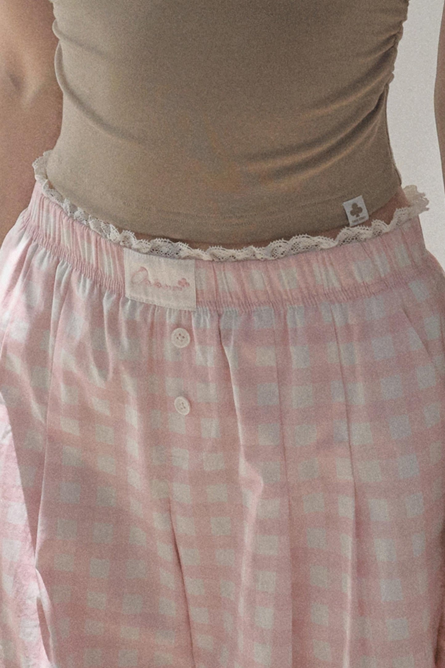 Wide-Leg Tencel Hemp Pants