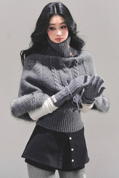 Black Autumn A-Line Shorts