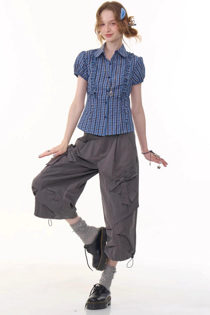 Chic Bow-Waist Trousers