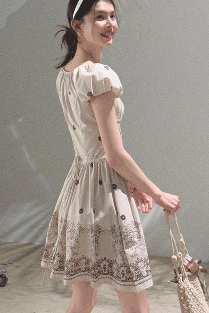 Radiant Cotton Dress