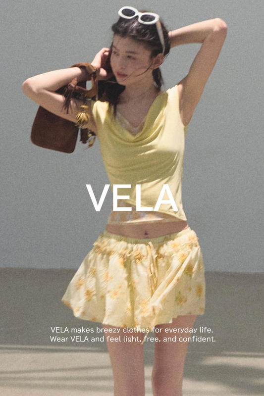 Embroidered Puffy A-Line Skirt