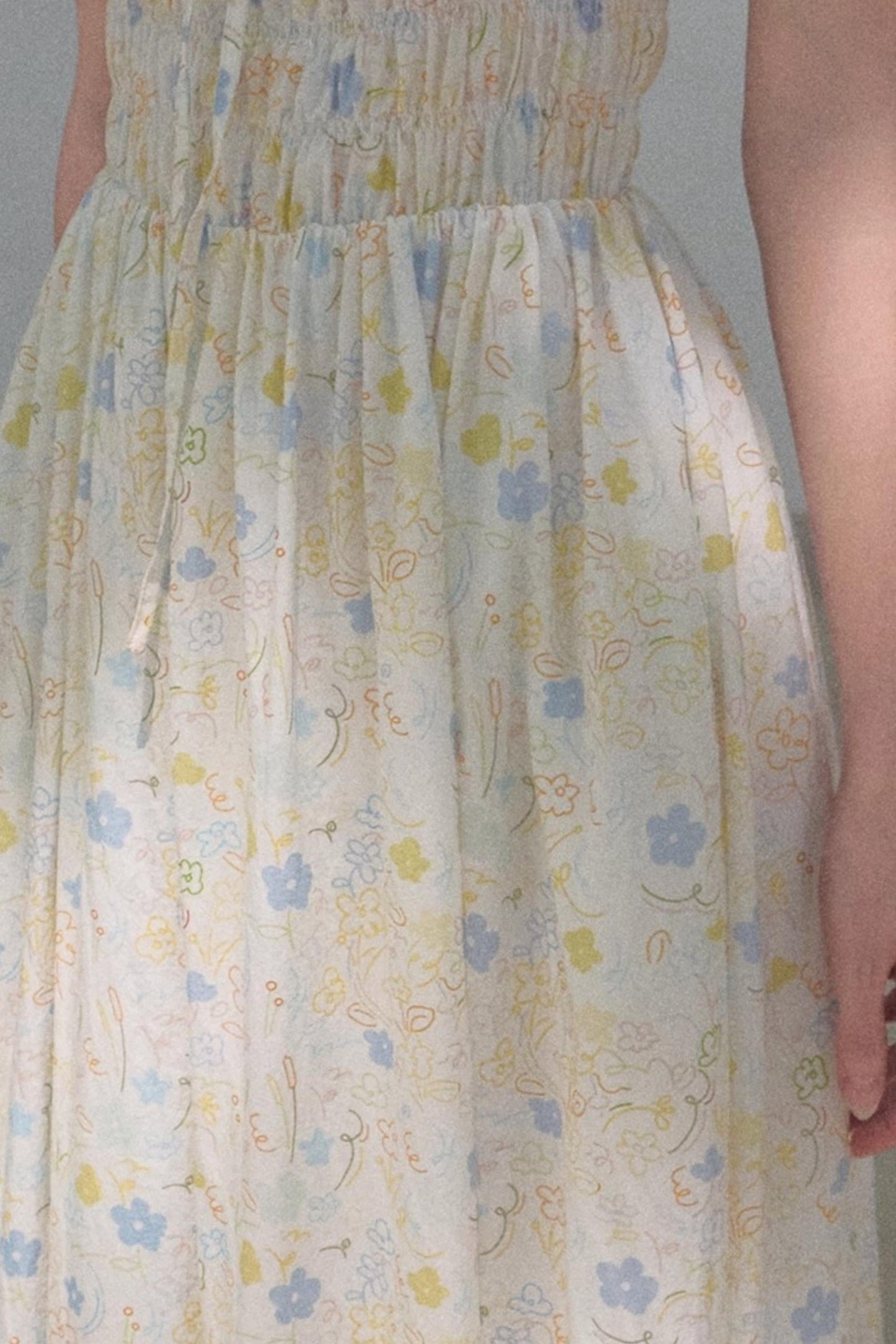 Bubbling Soda Printed Slip Dress