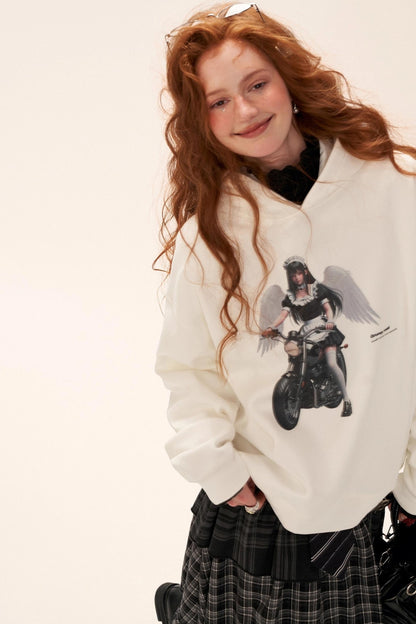 Grumpy Maid Hooded Sweater