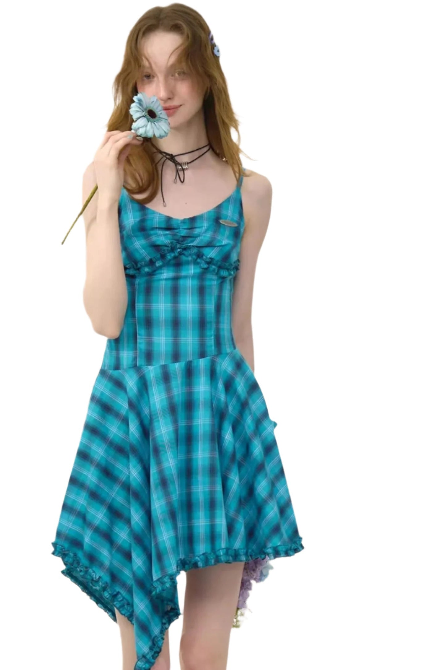 Summer Chic Plaid Dress