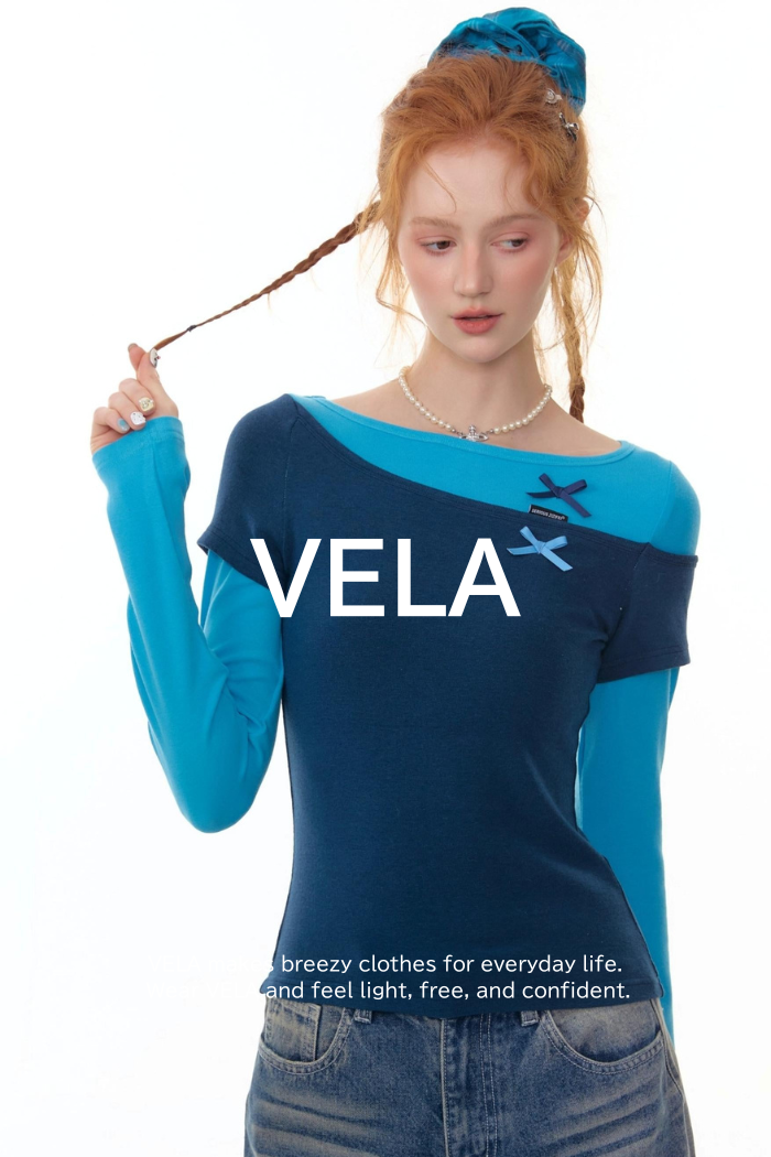 Retro Design Bow Top Long Sleeve T-Shirt