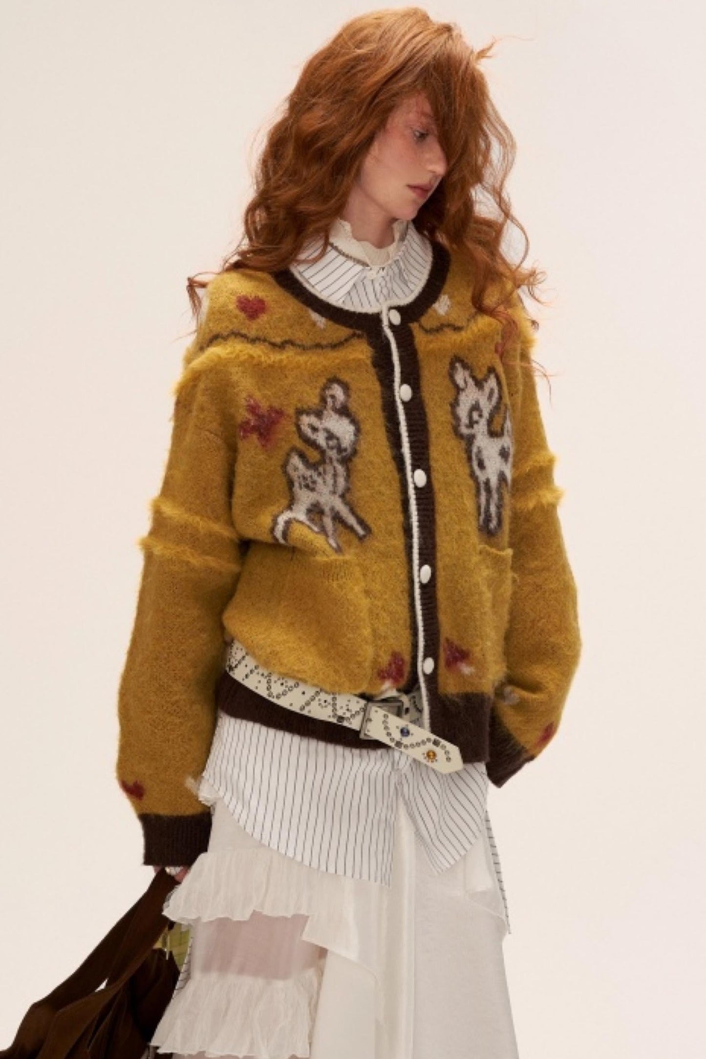 Cute Butterfly Fawn Cardigan