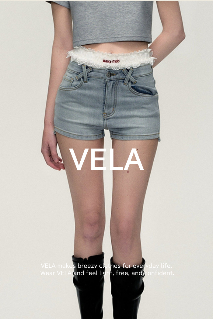 Blue Scent Casual Denim Shorts