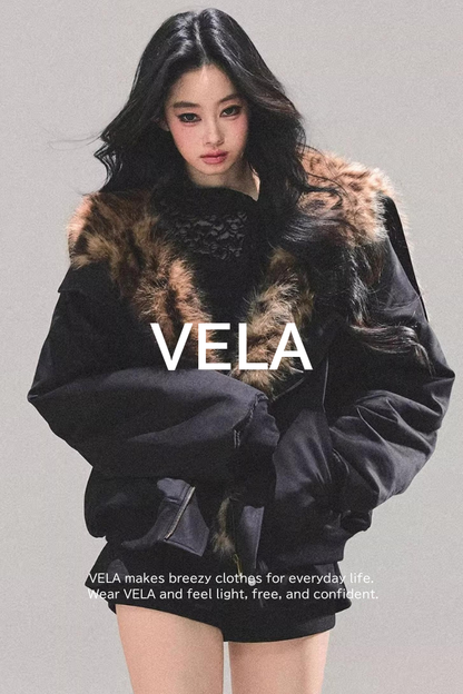 Hepburn-Style Quilted Winter Coat