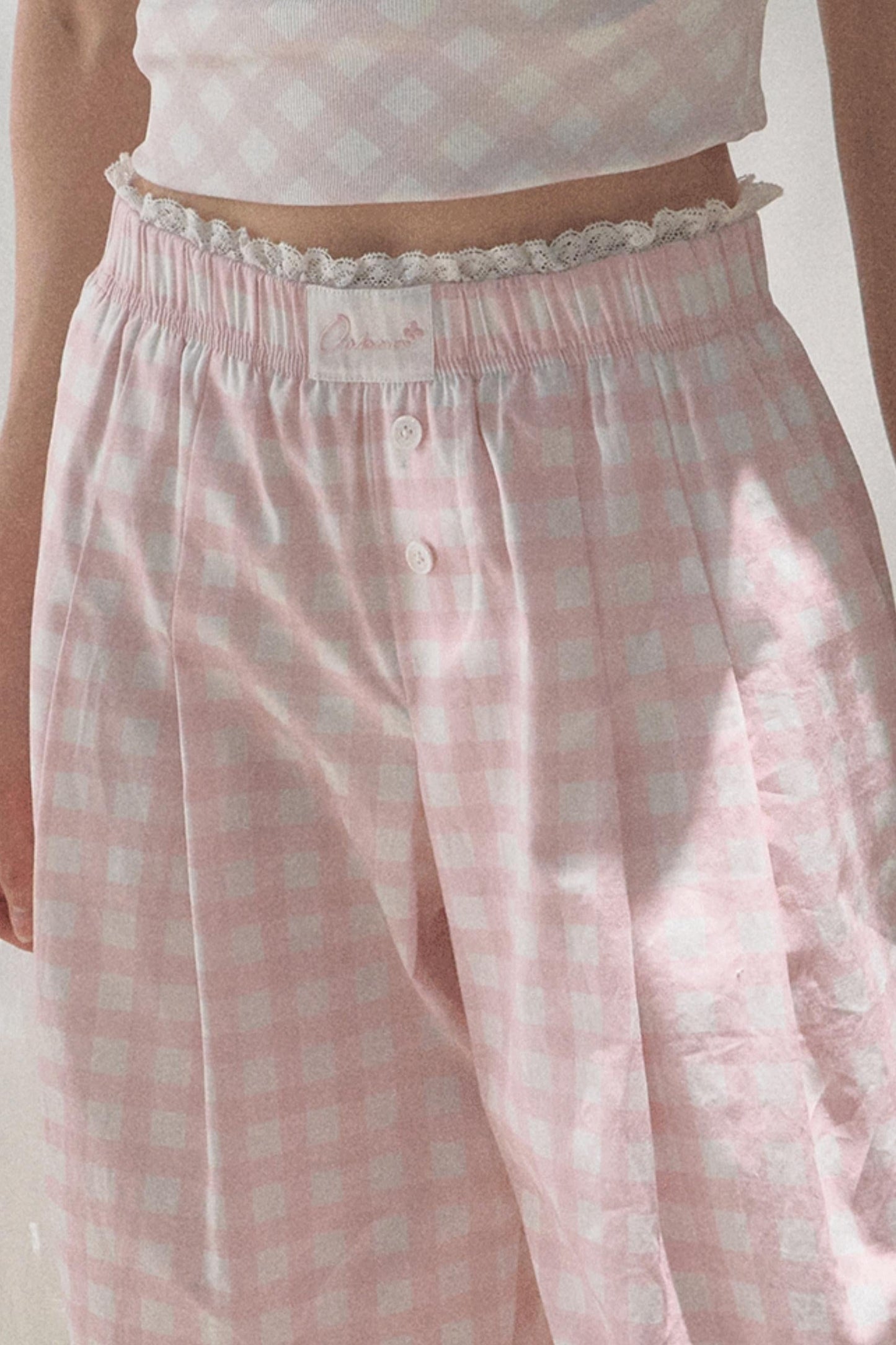 Wide-Leg Tencel Hemp Pants