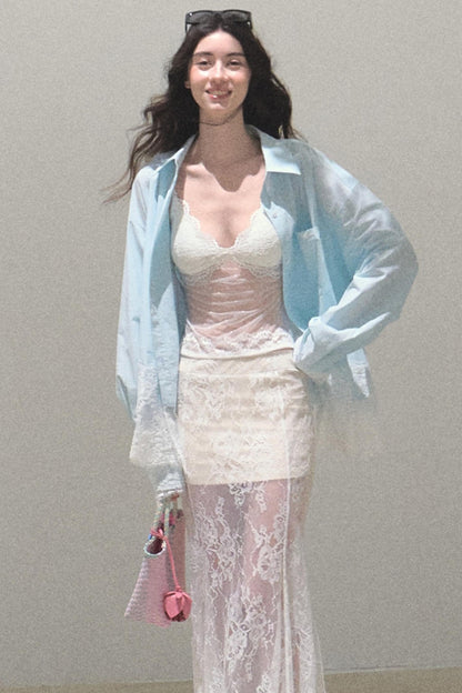 Breathable Lace Slimming Camisole