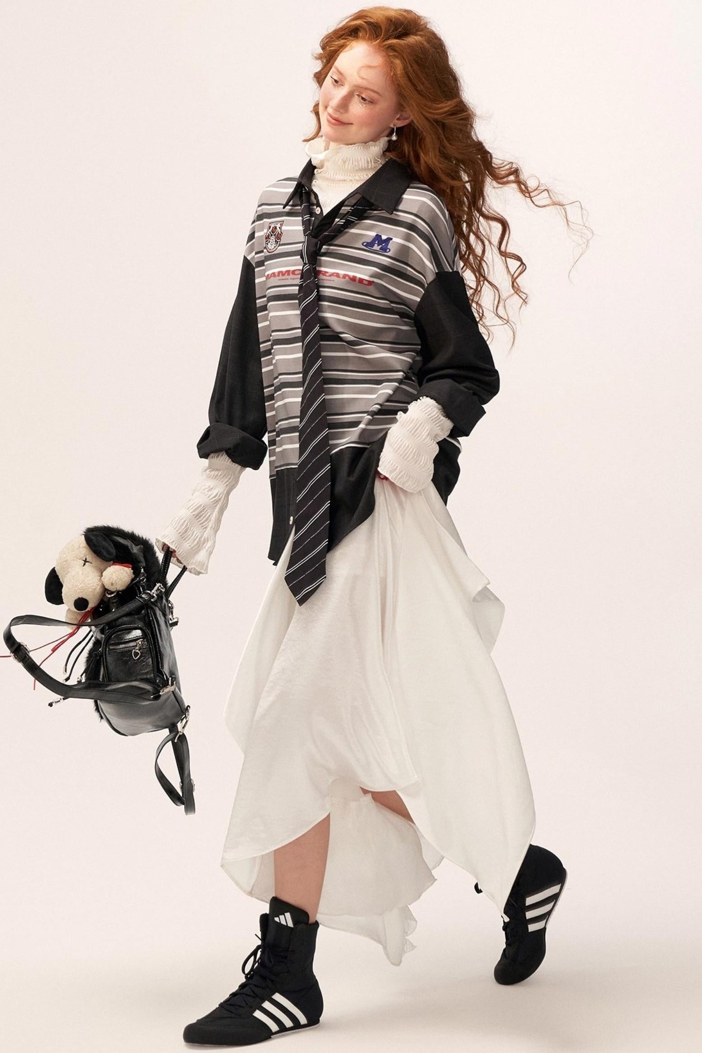 Vintage Striped Polo Shirt