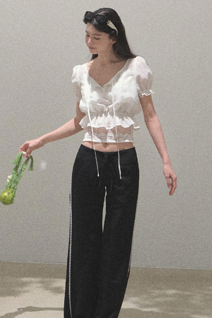 Windfold Bubble Sleeve Shirt