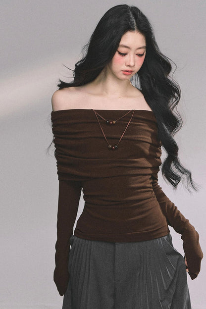 Slimming Waist Design Top